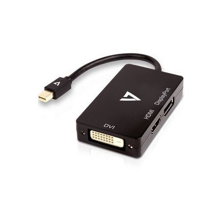 Adattatore Mini DisplayPort™ a DisplayPort, HDMI o DVI (f) - Convertitore MDP 3 in 1 - 1 x Mini DisplayPort Maschio Audio
