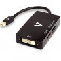 Adattatore Mini DisplayPort™ a DisplayPort, HDMI o DVI (f) - Convertitore MDP 3 in 1 - 1 x Mini DisplayPort Maschio Audio