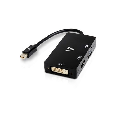 Adattatore Mini DisplayPort a VGA/DVI/HDMI - Convertitore mDP 3 in 1 - 1 x Mini DisplayPort Maschio Audio/video digitale