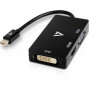 Adattatore Mini DisplayPort a VGA/DVI/HDMI - Convertitore mDP 3 in 1 - 1 x Mini DisplayPort Maschio Audio/video digitale